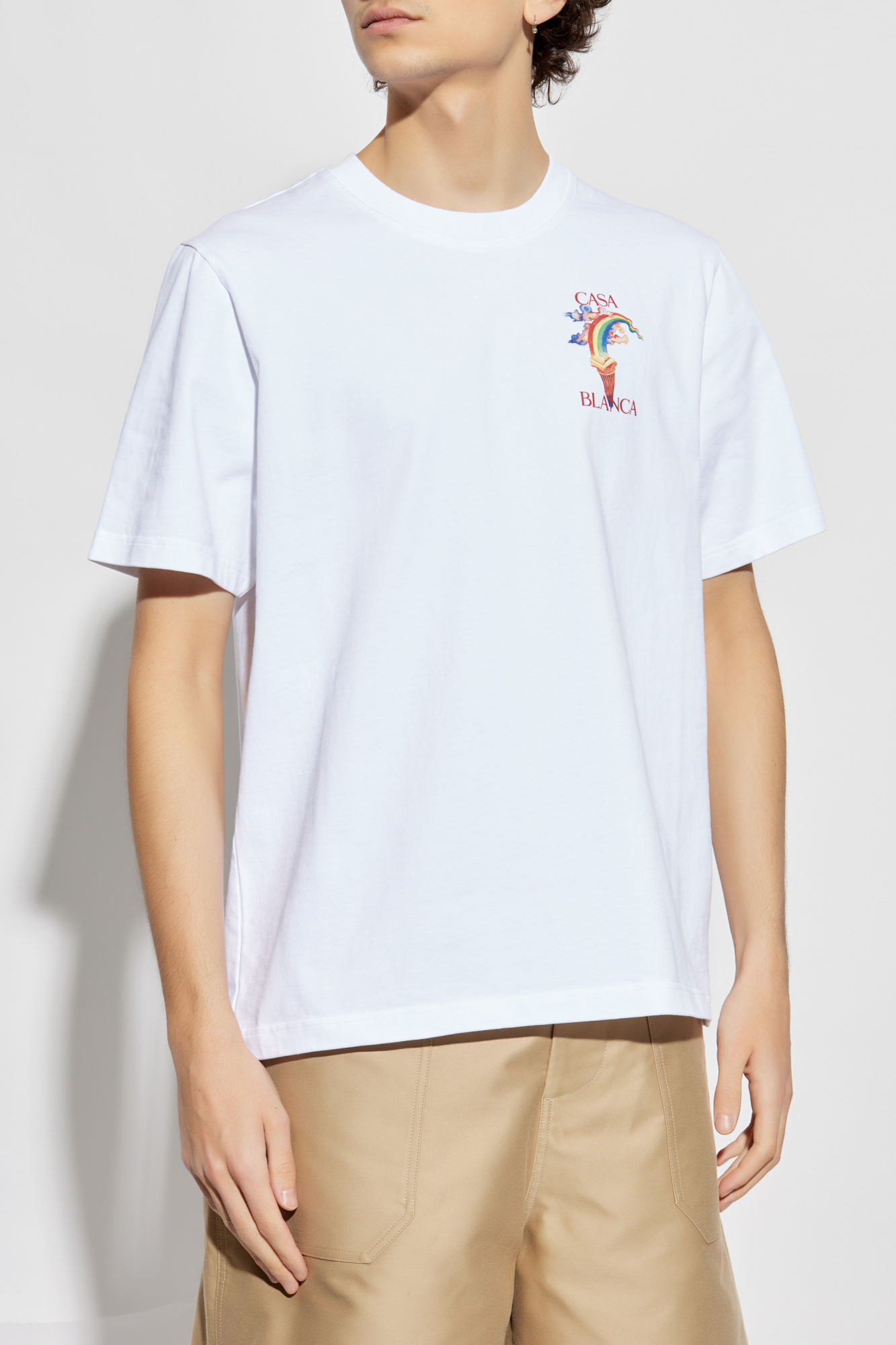 Casablanca Printed T-shirt | Men's Clothing | Vitkac